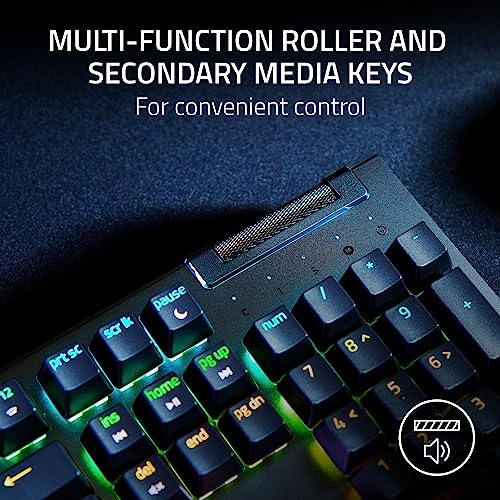 Teclado Gamer Razer Blackwidow V4 X Yellow