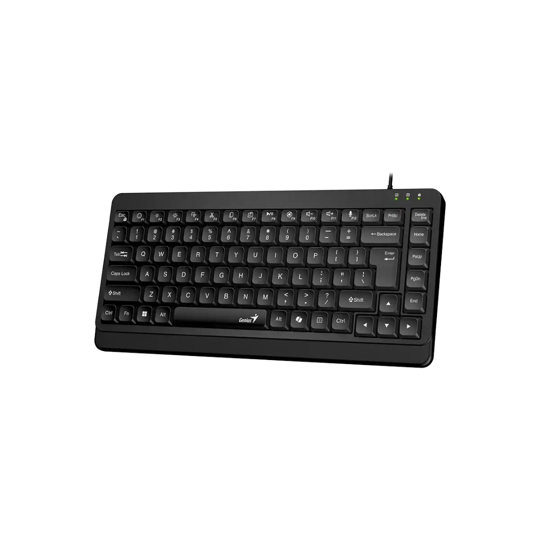 TECLADO USB GENIUS LUXEMATE 109 MINI BLACK