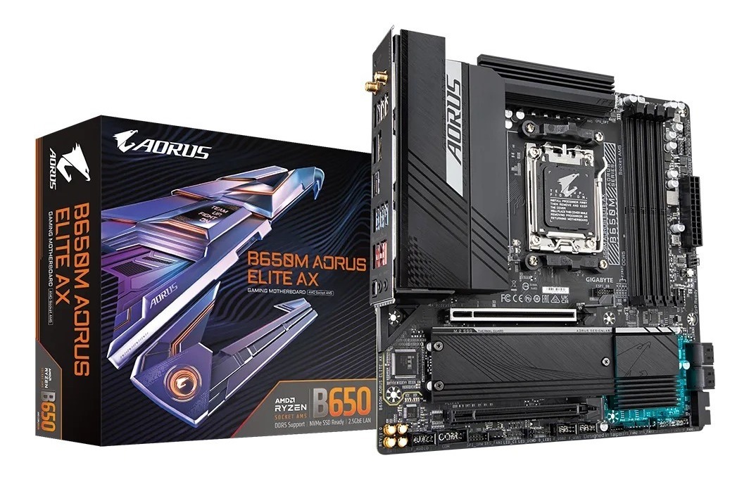 Mother Gigabyte (am5) B650m Aorus Elite Ax 1.0