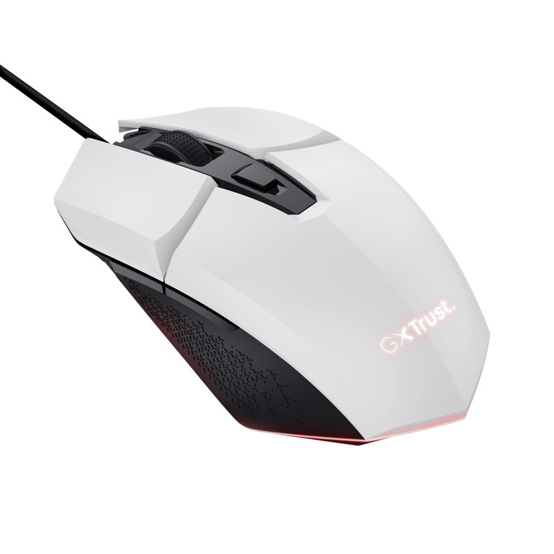 Mouse Gamer Trust Felox White Gxt109w