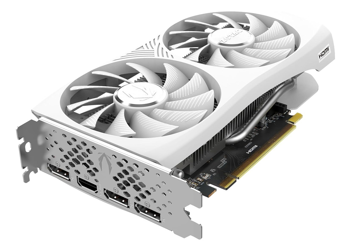 Placa De Video Zotac Rtx 4060 8gb Twin Edge Oc White Edt