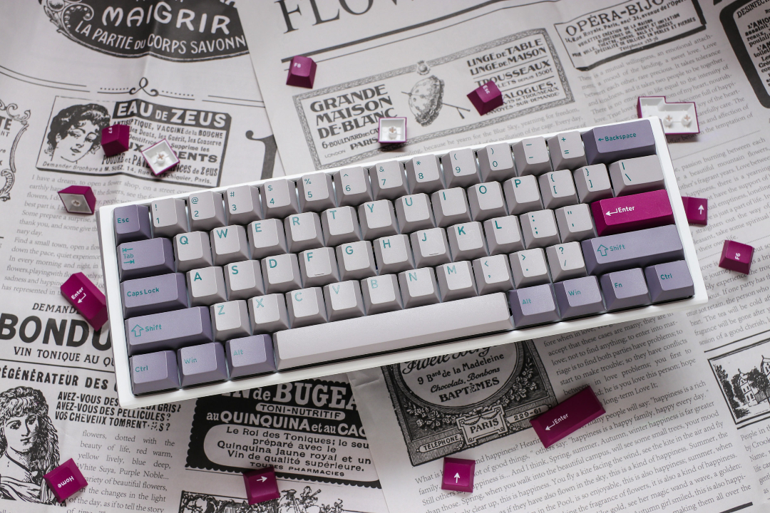 Teclado Mecanico Ducky One 3 Mini Teclas Mist Cherry Mx Red