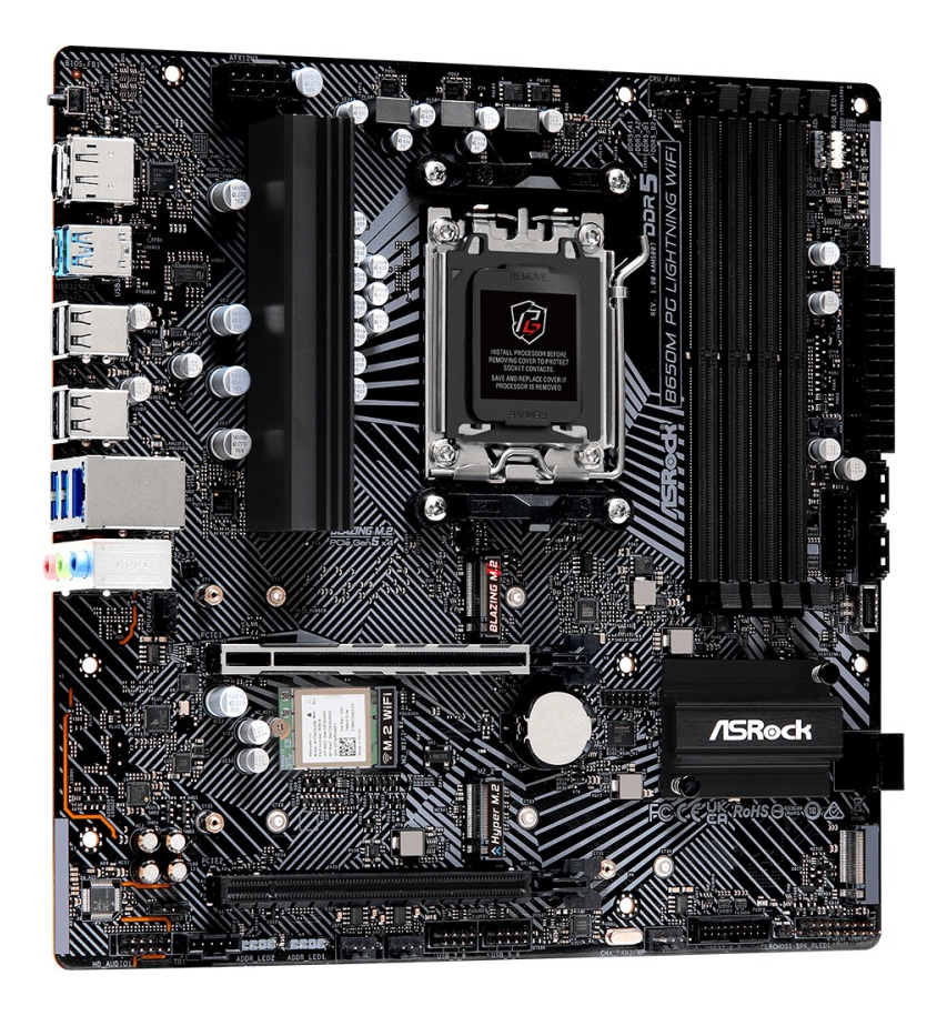 Mother Asrock (am5) B650m Pg Lightning Wifi