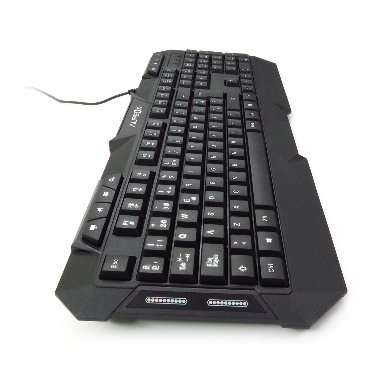 Teclado Y Mouse + Pad Aureox Lifelight Gaming Gc1000