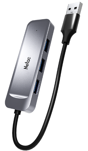 Netac Hub Usb  Wf11 4 Puertos