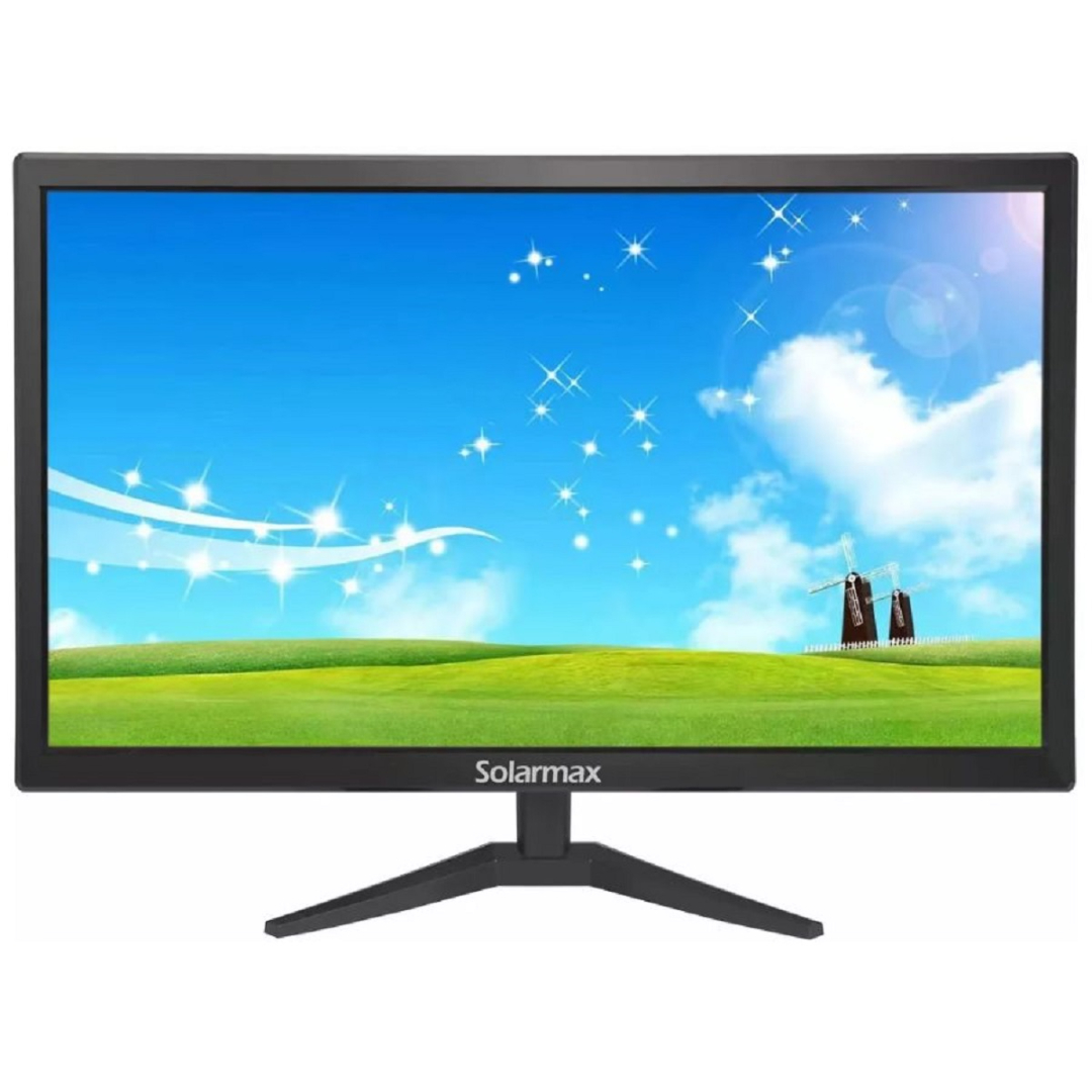 Monitor Solarmax 18.5 Vga/hdmi Negro