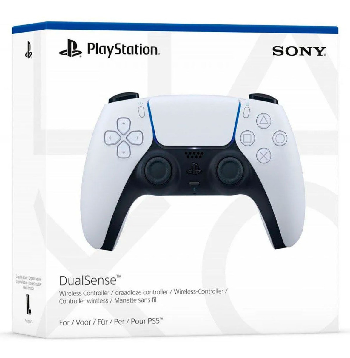 Joystick Ps5 Dual Sense Midnight White