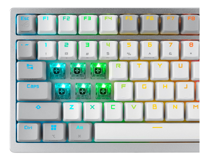 Teclado Asus M701 Rog Azoth White Nx Mechanical