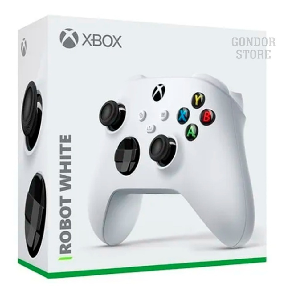 Joystick Microsoft Xbox S/x Inalambrico Robot Blanco
