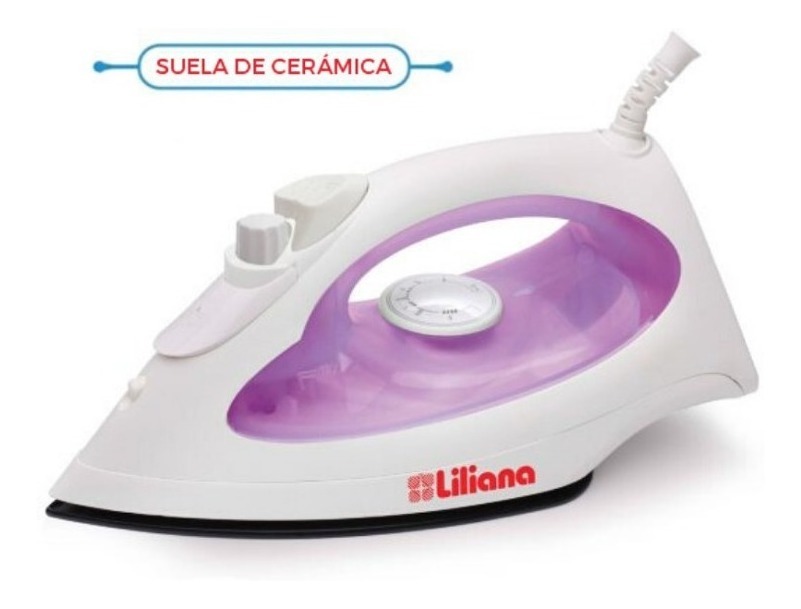 Liliana Plancha A Vapor Base Ceramica Rpv301