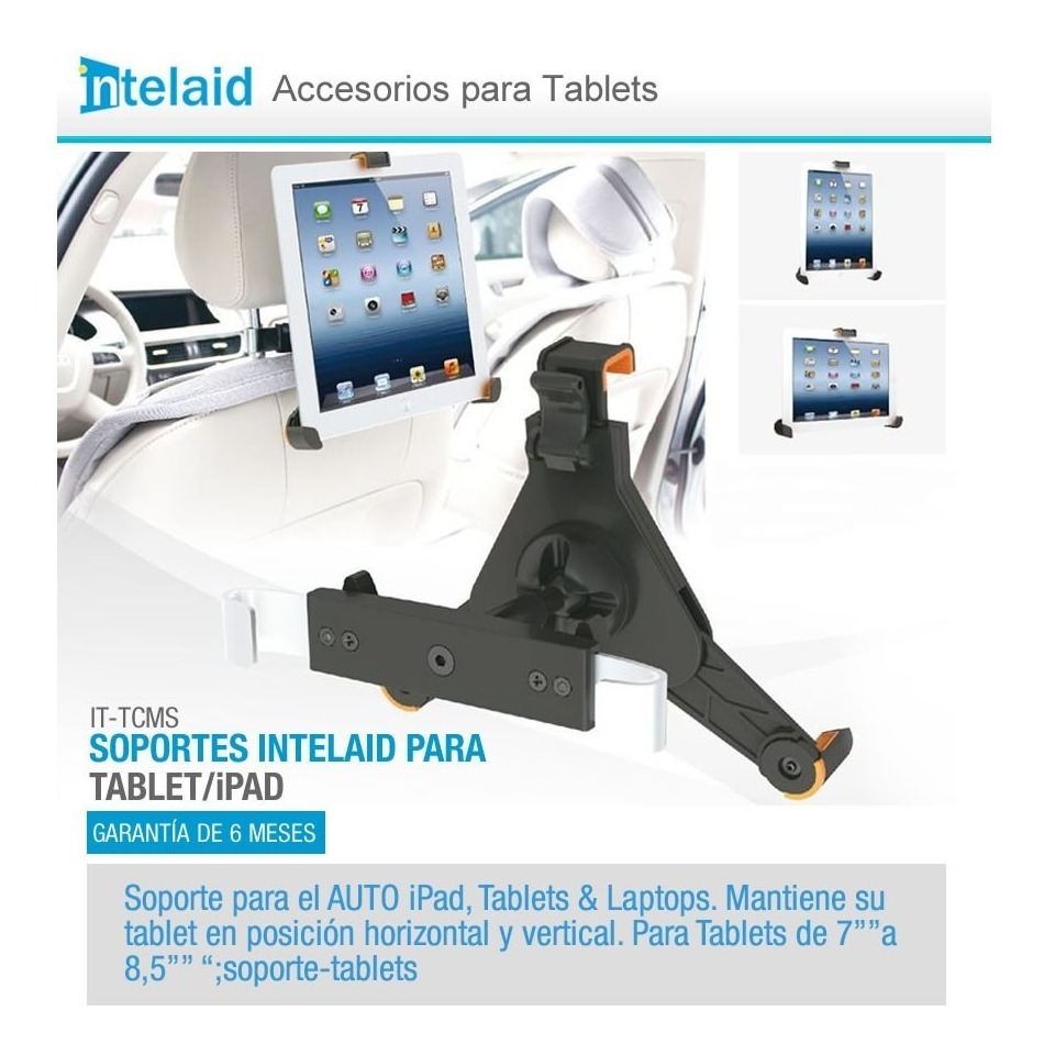 Soporte Intelaid P/ Auto Tablet 8.5 It-tcms