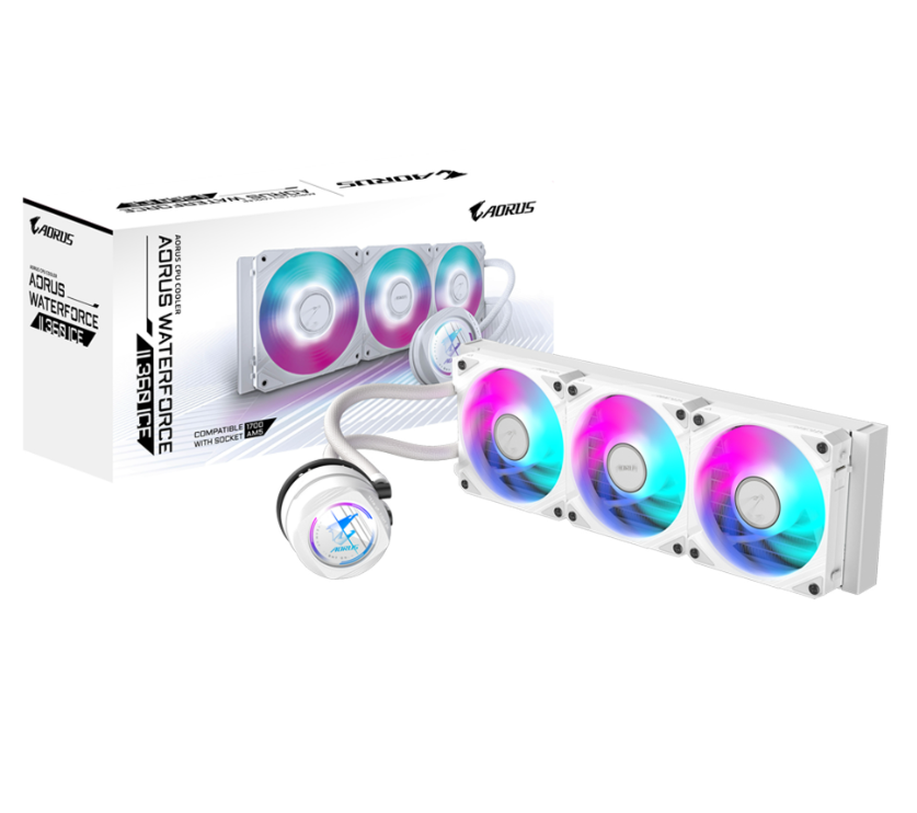 Water Cooler Gigabyte Aorus Waterforce Ii 360i Ice ( Blanco )