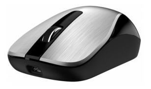 Mouse Genius Wireless Recargable Eco-8015 Silver