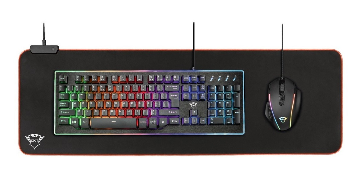 Mouse Pad Trust Glide-flex Rgb Xxl Gxt 764