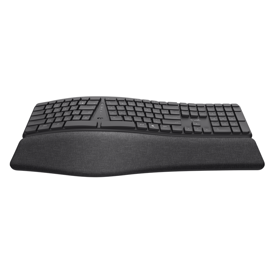 Teclado Trust Keyra Ergo Multi Wireless Es
