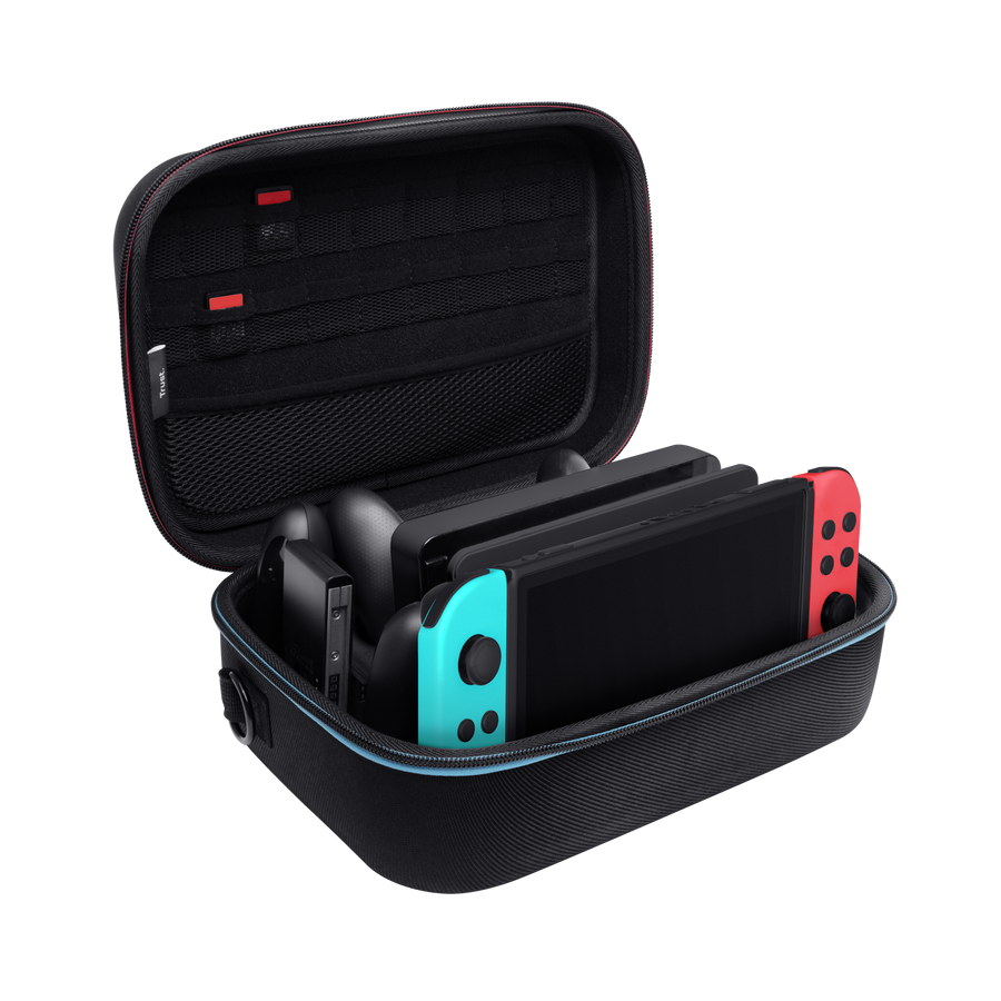 Accesorios Trust Estuche Rigido Xxl Para Nintendo Switch Black Gxt1247