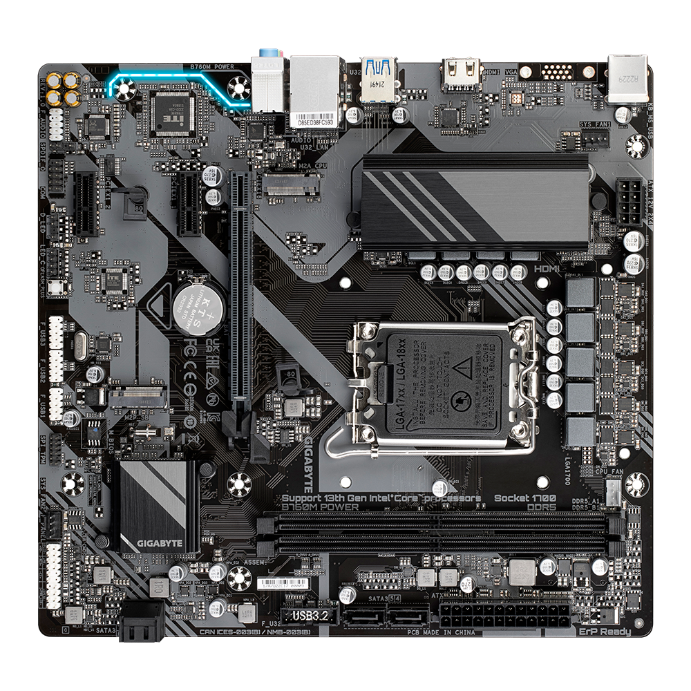 Mother Gigabyte (lga1700) B760m Power