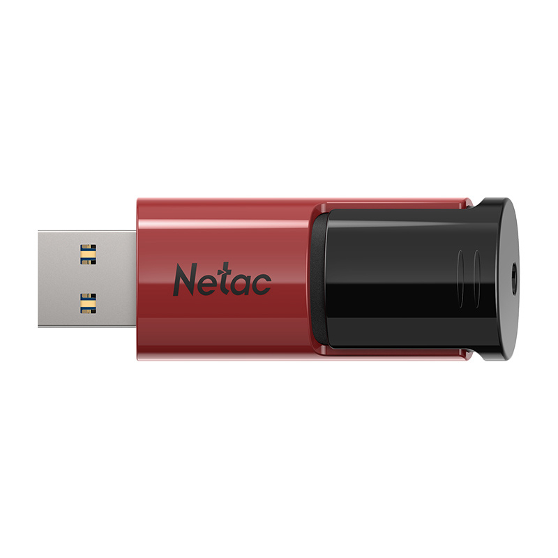 Pen Drive Netac U182 Red 3.0 32gb Retractil