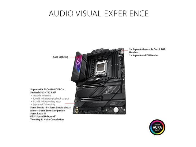 Mother Asus (am5) Rog Strix X670e-e Gaming Wifi
