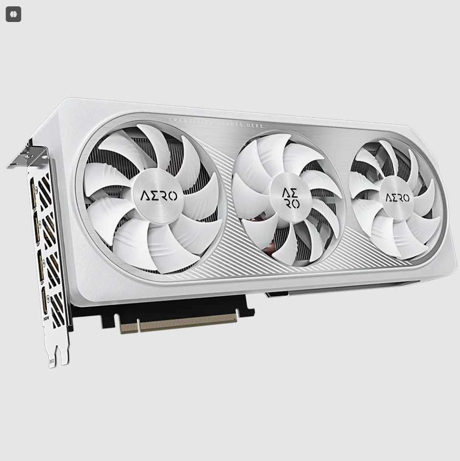 Placa De Video Gigabyte Rtx 4070 Super Aero 12gb Ddr6 (white)
