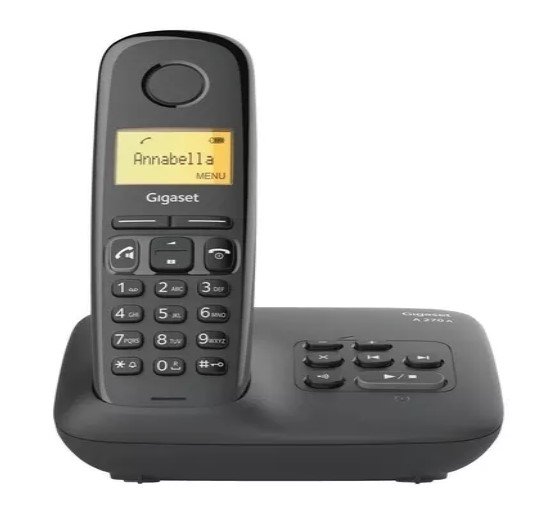 Gigaset Telefono Inalambrico A270a Am Black