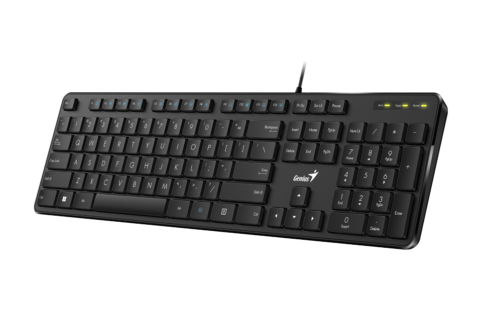 Teclado Usb Genius Slimstar M200 Black