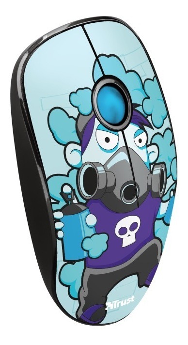 Mouse Trust Sketch Silent Wireless Blue