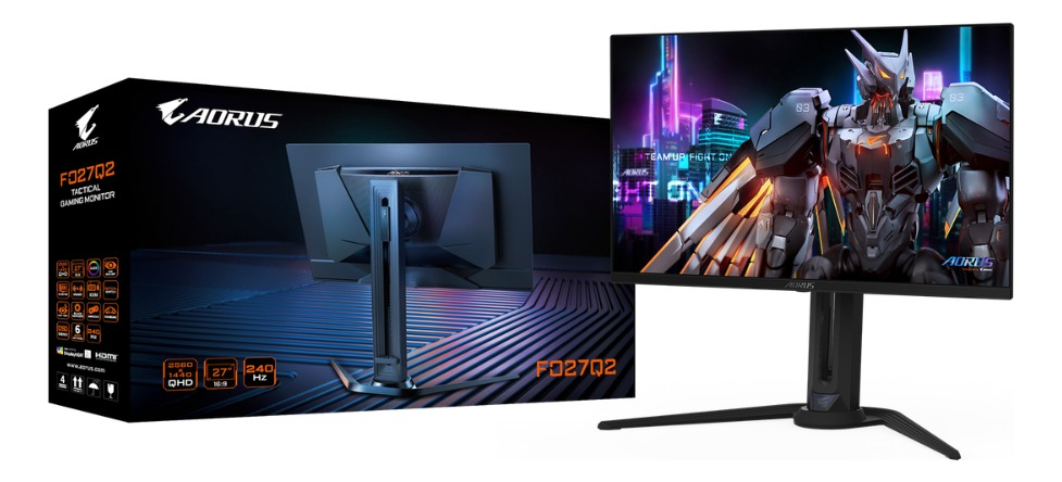 Monitor Gamer Gigabyte Led 26.5 Aorus Fo27q2 Sa