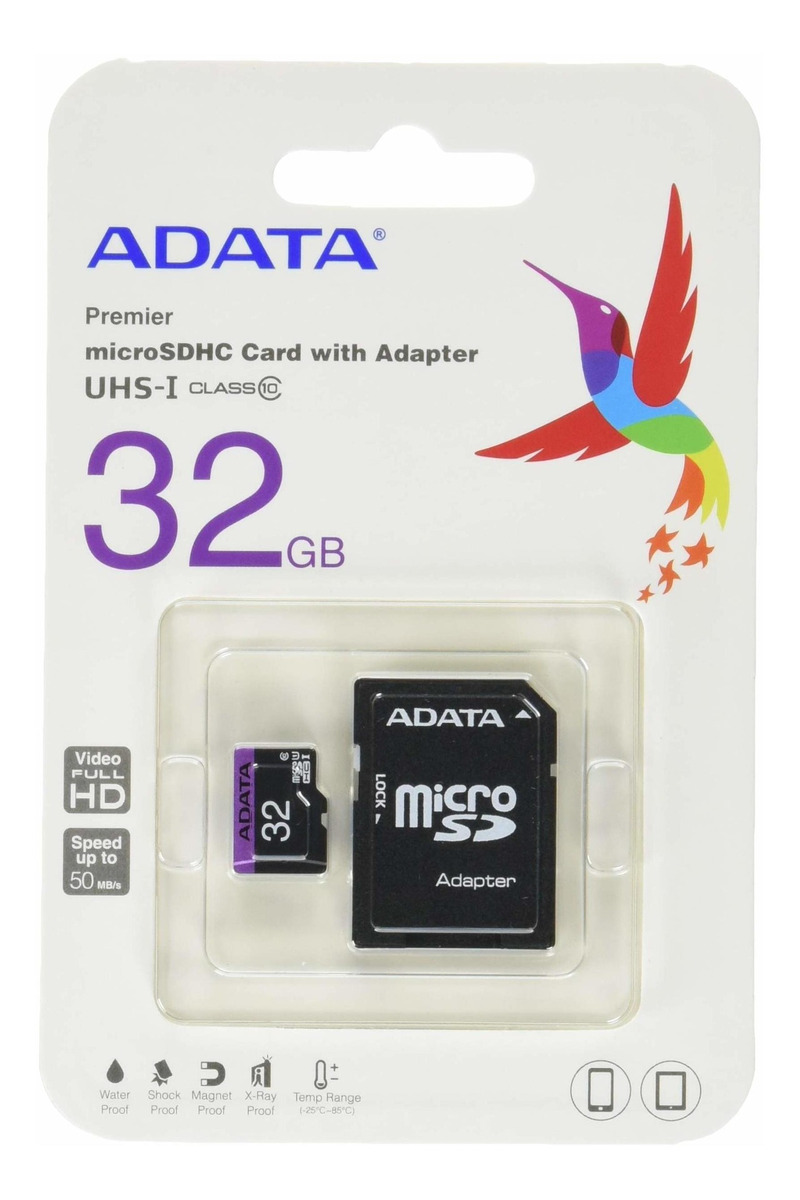 Micro Sd Adata  A1 Dh Class 10 32gb
