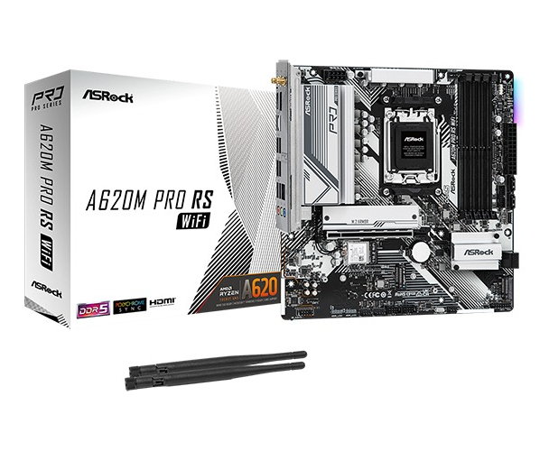 Mother Asrock (am5) A620m Pro Rs Wifi