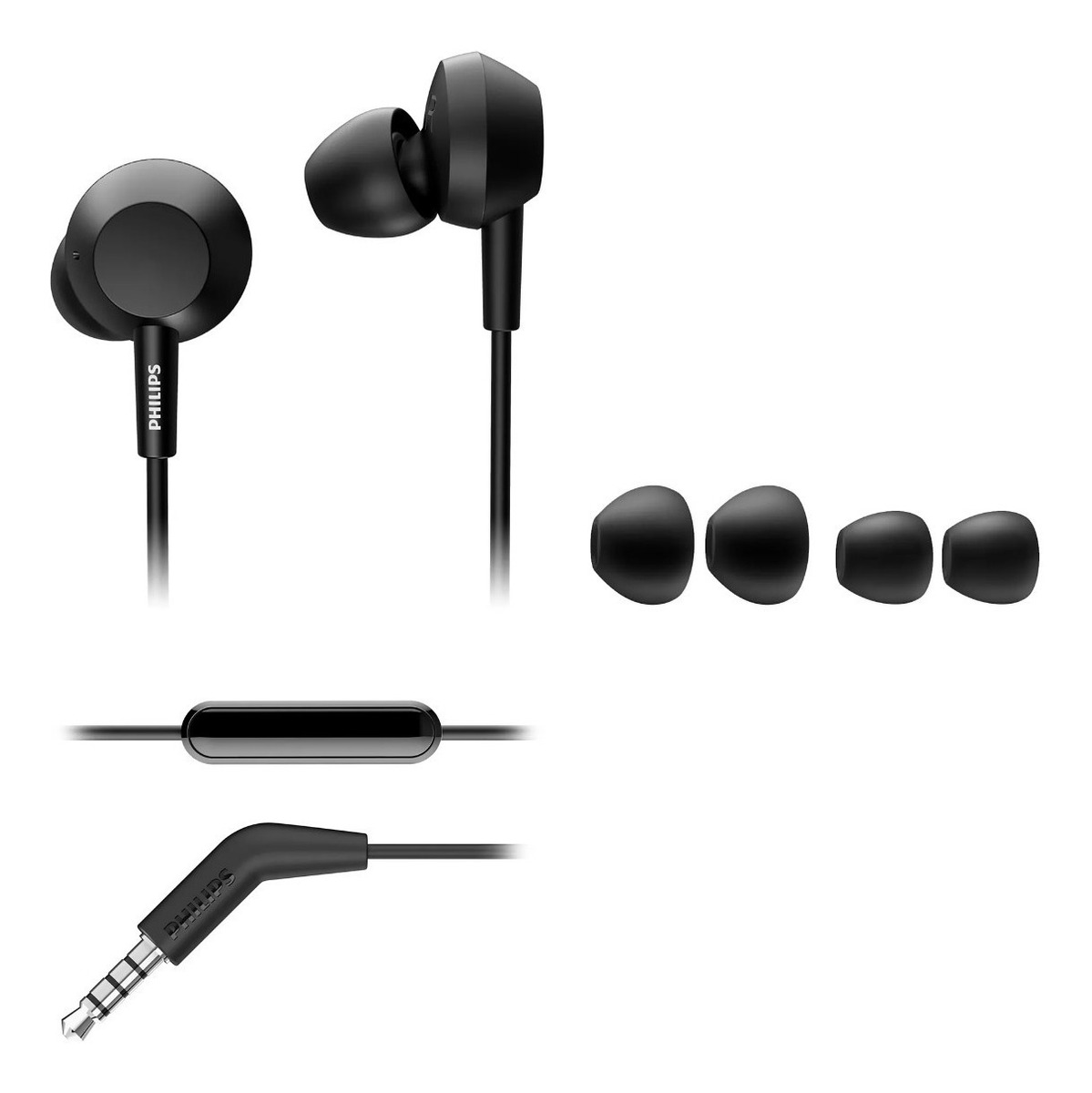 Auricular Philips Tae4105 4000 Series Black