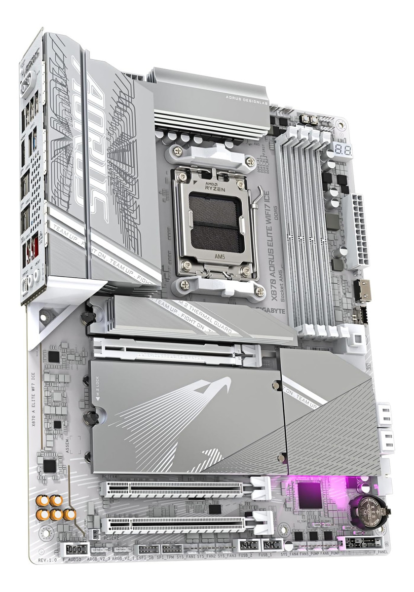 Mother Gigabyte (am5) X870 A Elite Wf7 Ice 1.0