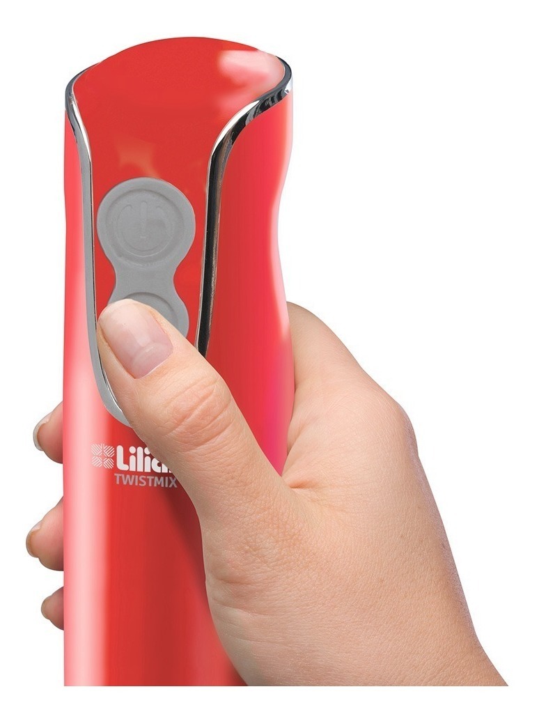 Liliana Procesadora Manual Twistmix 450w Rojo