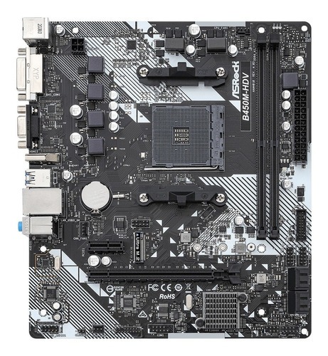 Mother Asrock (am4) B450m Hdv R4.0