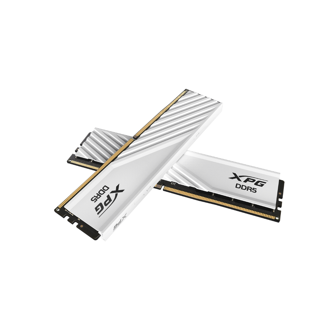 Memoria Adata Dimm Lancer Single 32gb (2x16) Ddr5 6000 White