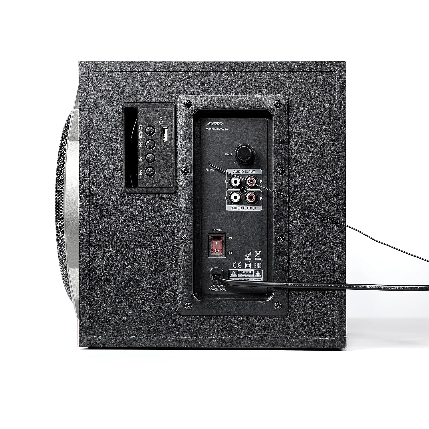 Parlante Fyd Fenda A521x Black 2.1