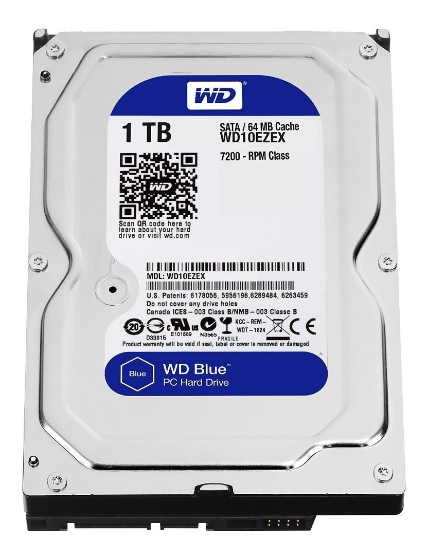 Disco Hdd 1tb Wd Blue Sata