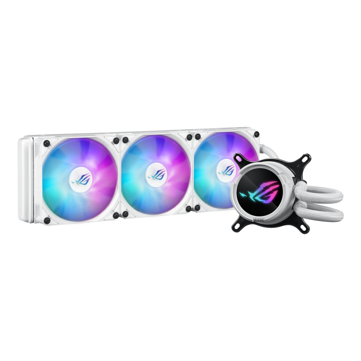 Water Cooler Asus Rog Strix Lc Iii 360 Argb White