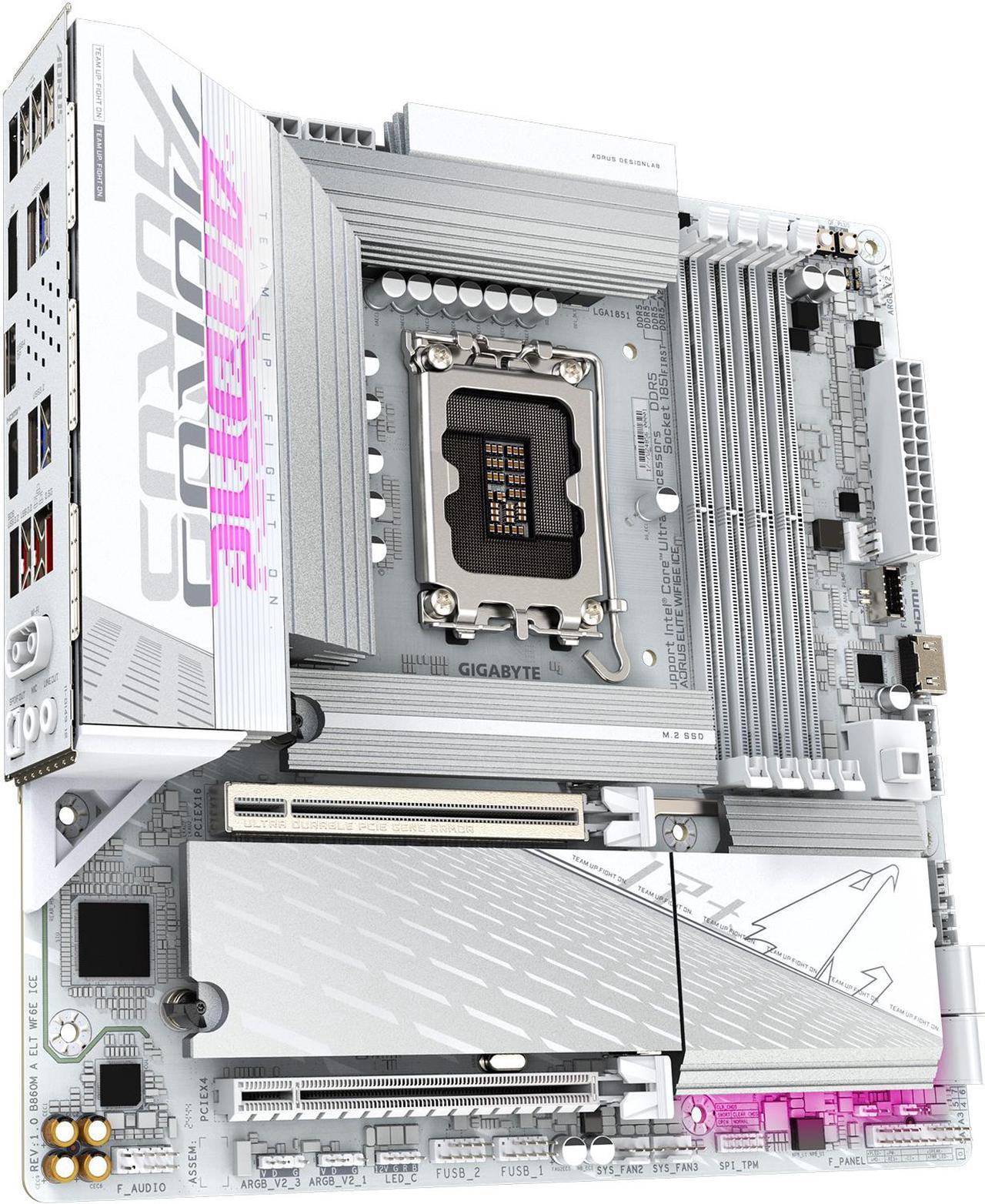 Mother Gigabyte (lga 1851) B860m A Elt Wf6e Ice