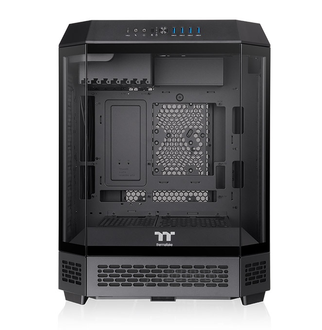 Gabinete Thermaltake The Tower 600 Black Tempered Glass