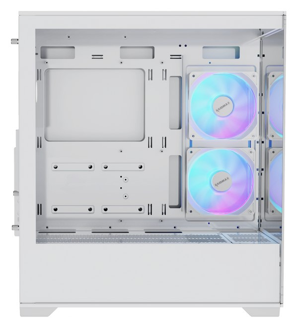 Gabinete Gamer Raidmax Infinita I801 Fishtank Argb Tg White