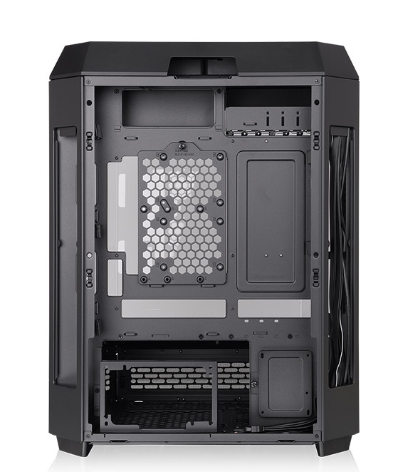 Gabinete Thermaltake The Tower 600 Black Tempered Glass