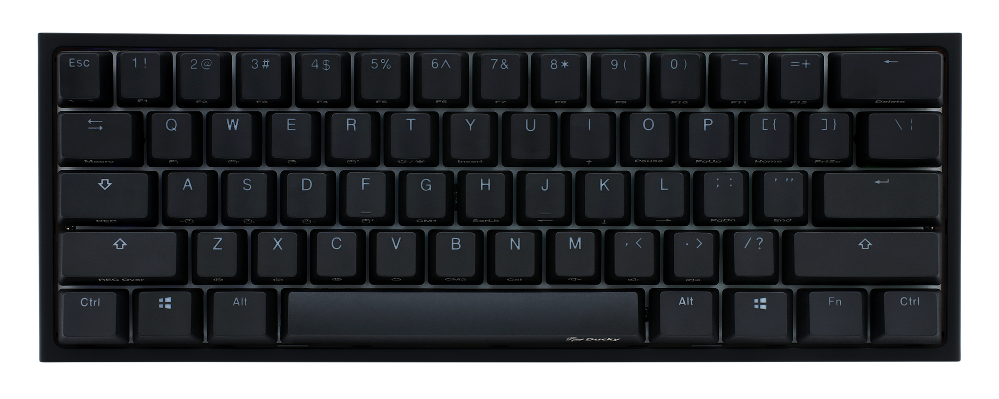 Teclado Gamer Ducky One 2 Mini Rgb Cherry Mx Brown Double Shot Pbt Mecanico