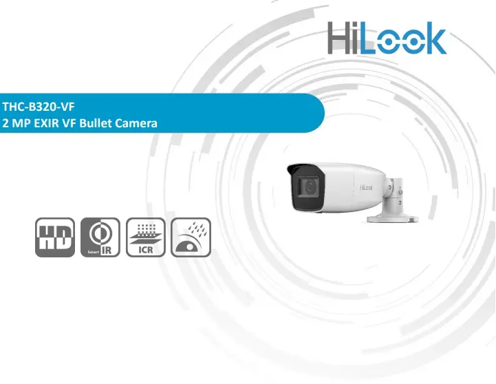 Camara Bullet Hilook Hikvision Thcb320vf 2mp 2.8