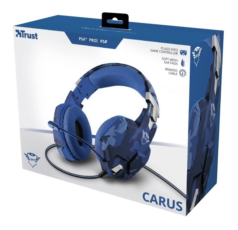Auricular Gamer Trust Carus Ps4 Gxt 322b