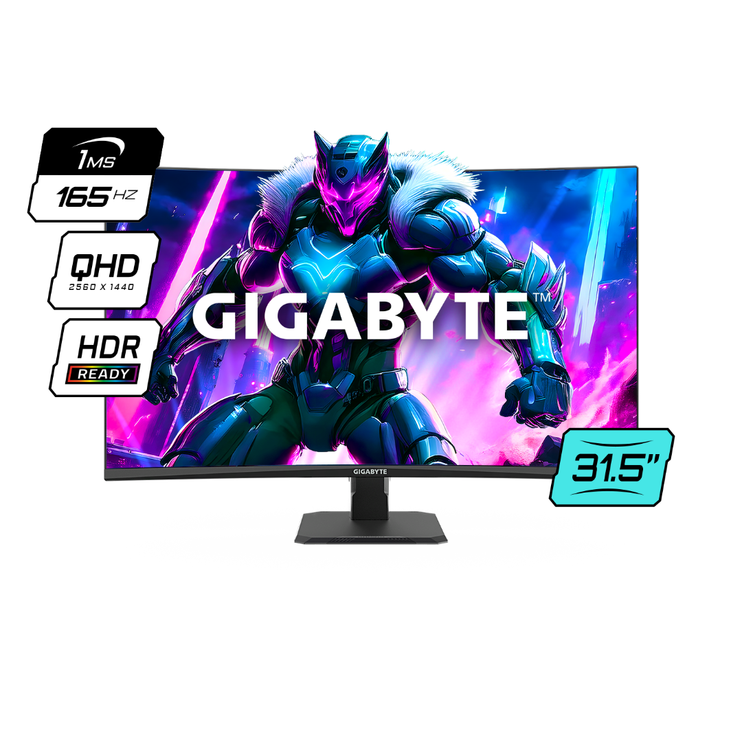 Monitor Gamer Gigabyte 32 Gs32qc-sa