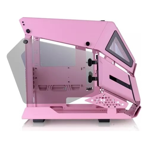 Gabinete Thermaltake Ah T200 Pink Temp Glass