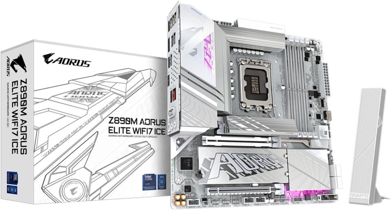 Mother Gigabyte (lga1851) Z890m A Elite Wf7 Ice