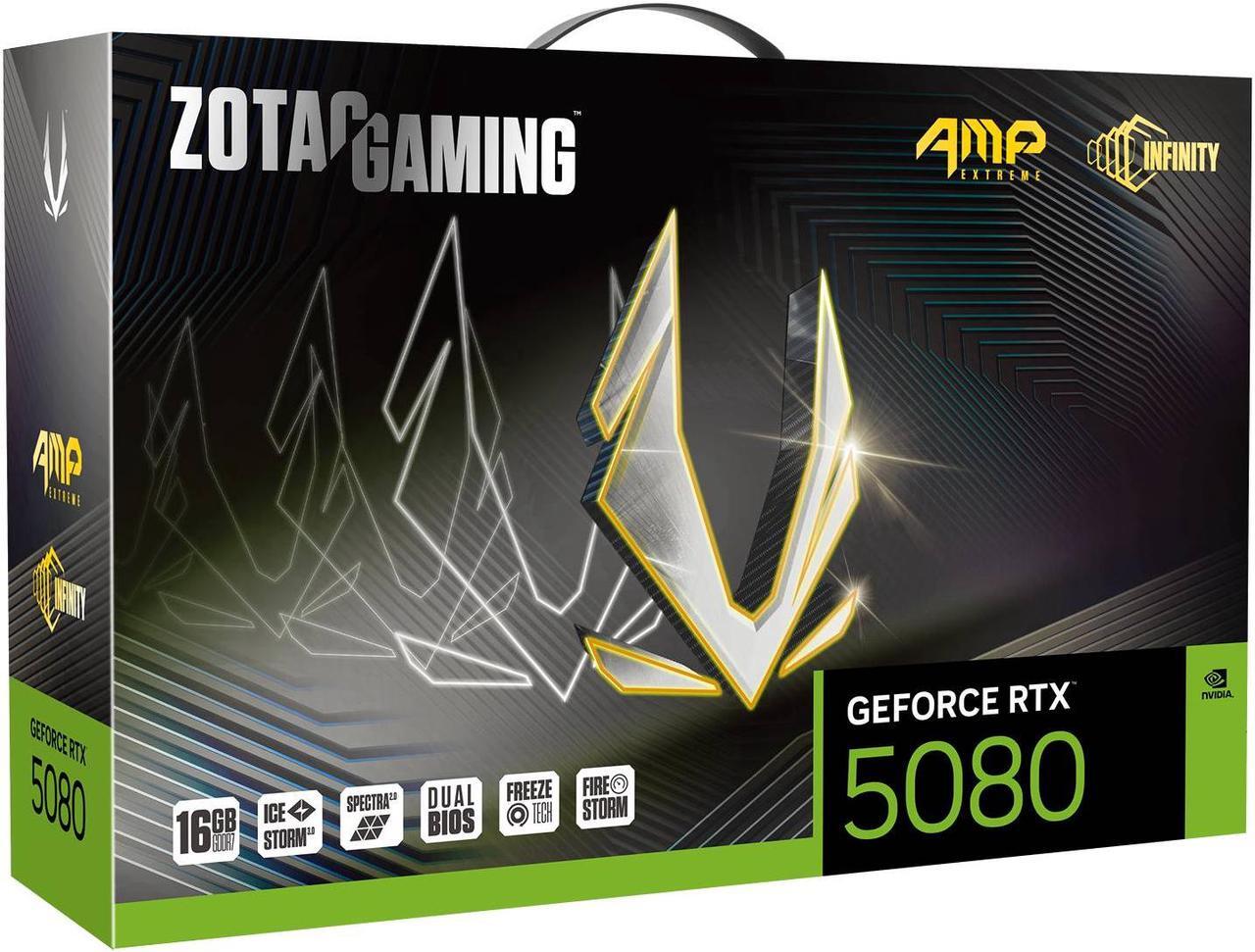 Placa De Video Zotac Rtx 5080 Amp Extreme Infinity 16gb Gddr7