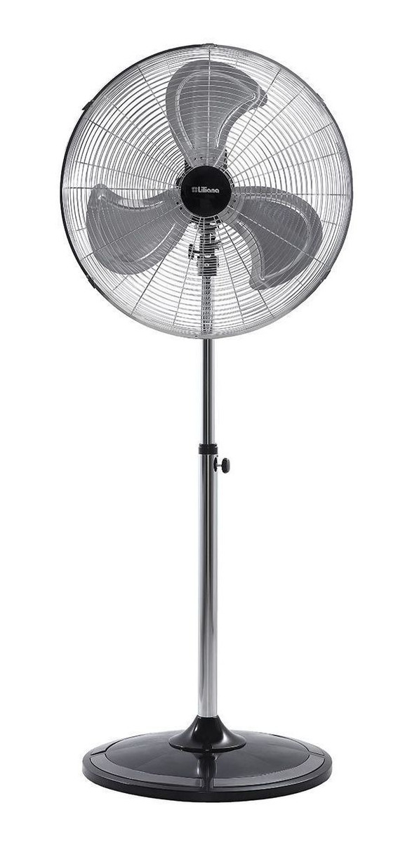 Liliana Ventilador Pie 22 Parr Met Crom-barral Crom 3aspas T-doble Rod Vpc22
